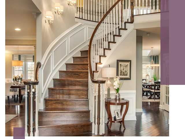 Изготовление лестниц под ключ в Каменске-Шахтинском — металлокаркас и отделка