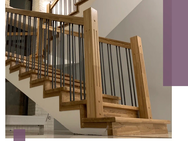 Реставрация деревянных и металлических лестниц в Каменске-Шахтинском