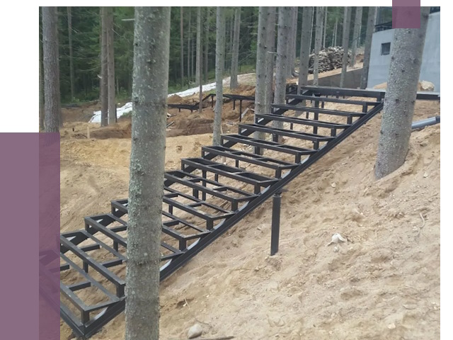 Монтаж металлических лестниц в Каменске-Шахтинском от 13649 руб. 