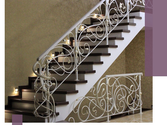 Кованые лестницы под ключ в Каменске-Шахтинском — изготовление и монтаж
