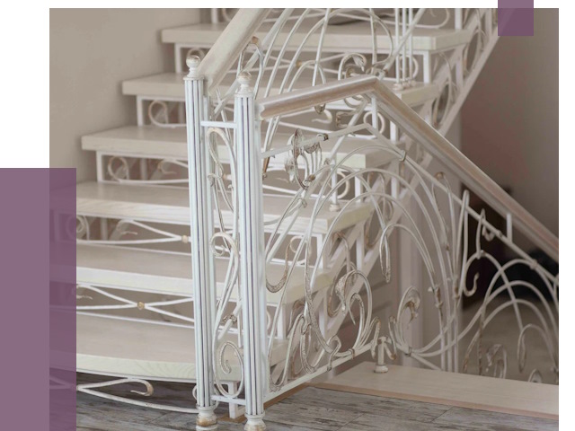 Изготовление кованых лестниц на заказ в Каменске-Шахтинском от 87559 руб. | ПРОЛЁТ-Ксш