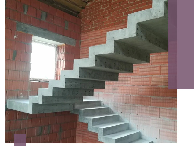 Бетонные лестницы под ключ в Каменске-Шахтинском: монтаж, демонтаж, ремонт