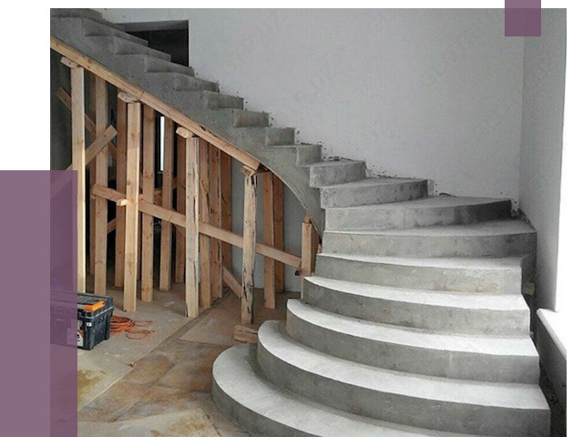 Изготовление бетонных лестниц под ключ в Каменске-Шахтинском от 20087 руб. | ПРОЛЁТ-Ксш