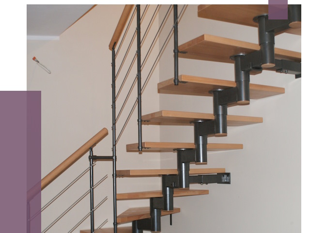 Изготовление модульных лестниц в Каменске-Шахтинском от 11589 руб. 