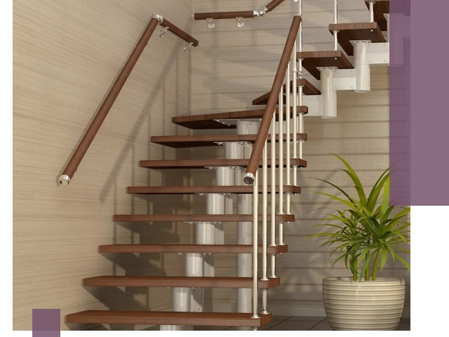 Изготовление модульных лестниц под ключ в Каменске-Шахтинском