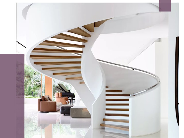 Винтовые лестницы в Каменске-Шахтинском под ключ от 48930 руб. | ПРОЛЁТ-Ксш