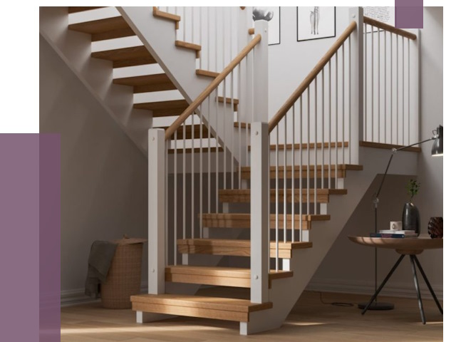 Маршевые лестницы в Каменске-Шахтинском от 38371 руб. — монтаж | ПРОЛЁТ-Ксш