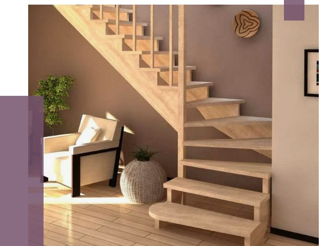 Изготовление Г-образных лестниц в Каменске-Шахтинском от 19057 руб. 