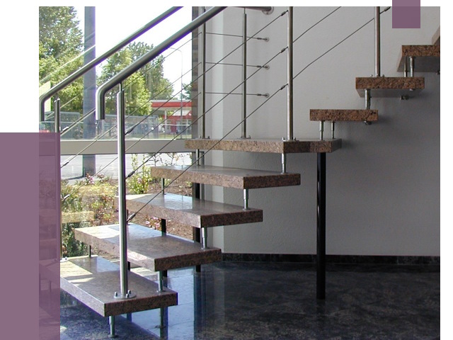 Лестницы на больцах в Каменске-Шахтинском от 8035 руб. под ключ | ПРОЛЁТ-Ксш