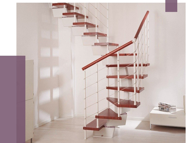 Изготовление лестниц на больцах в Каменске-Шахтинском от 9786 руб. | ПРОЛЁТ-Ксш