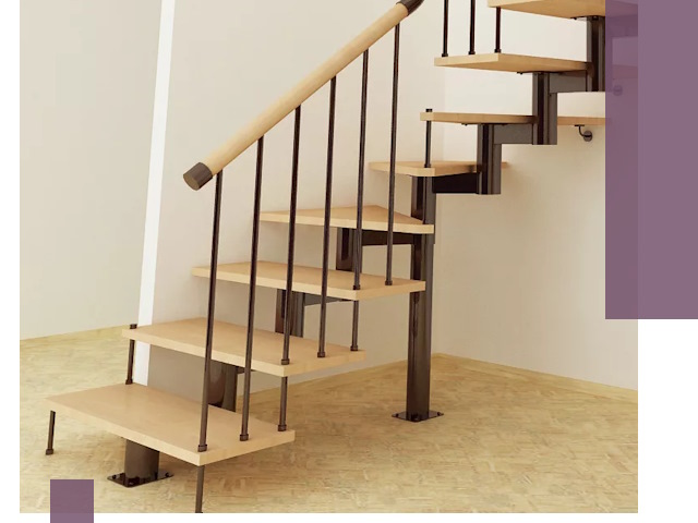 Монтаж лестниц на больцах в Каменске-Шахтинском — быстро и надежно