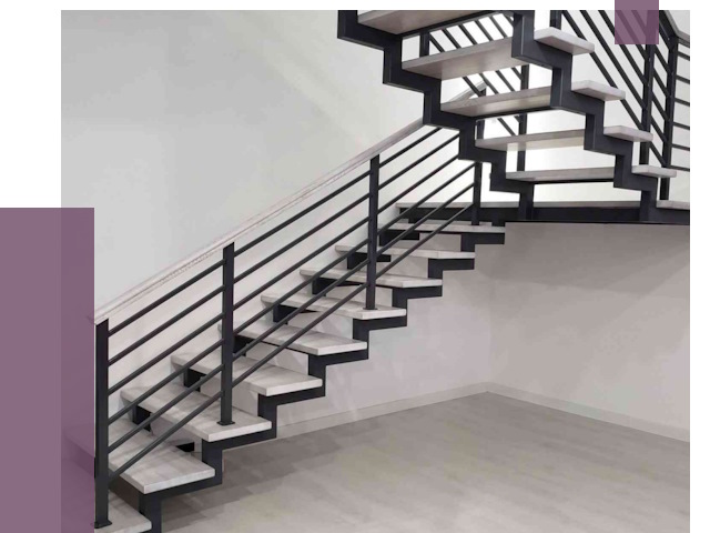 Лестницы на металлокаркасе под ключ в Каменске-Шахтинском от 12876 руб. | ПРОЛЁТ-Ксш