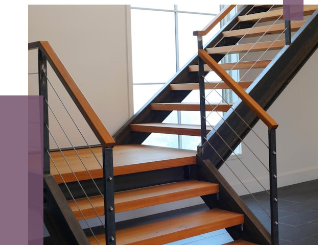 Изготовление лестниц на металлокаркасе в Каменске-Шахтинском от 19057 руб. | ПРОЛЁТ-Ксш