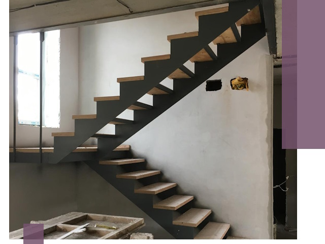 Изготовление лестниц на металлокаркасе в Каменске-Шахтинском от производителя