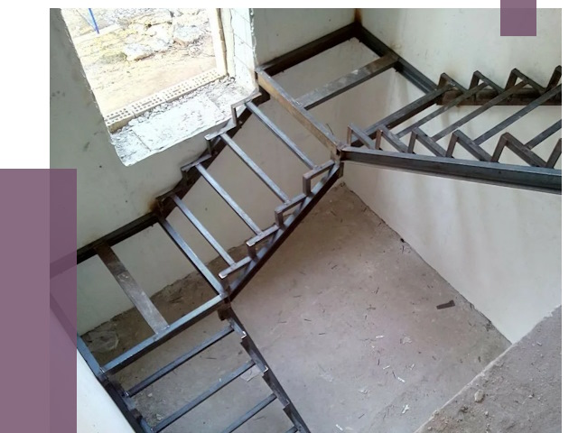 Монтаж лестниц на металлокаркасе в Каменске-Шахтинском от 12876 руб. — ПРОЛЁТ-Ксш