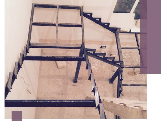 Монтаж лестниц на металлокаркасе в Каменске-Шахтинском быстро и качественно