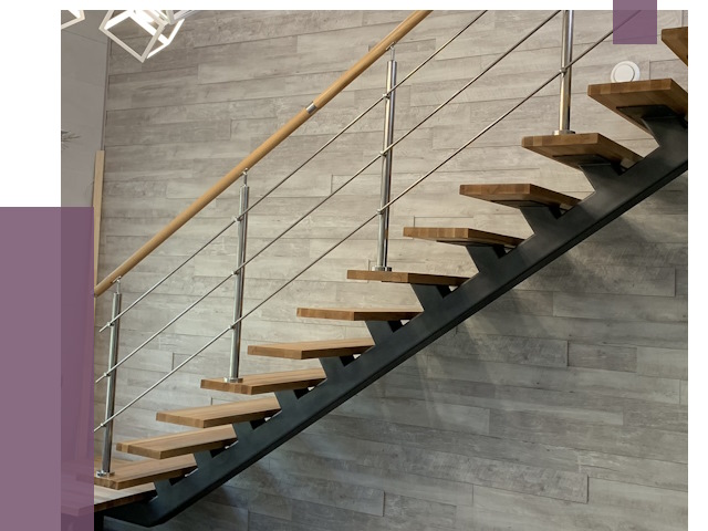 Изготовление лестниц на монокосоуре в Каменске-Шахтинском от 76742 руб. 