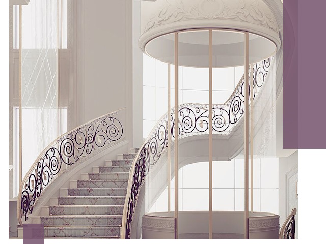 Элитные лестницы на заказ высокого класса в Каменске-Шахтинском