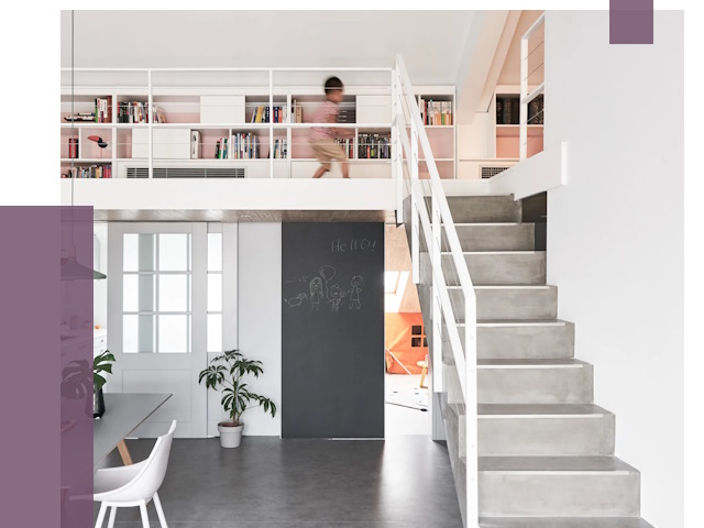 Лестницы для двухуровневой квартиры в Каменске-Шахтинском от 177692 руб. | ПРОЛЁТ-Ксш