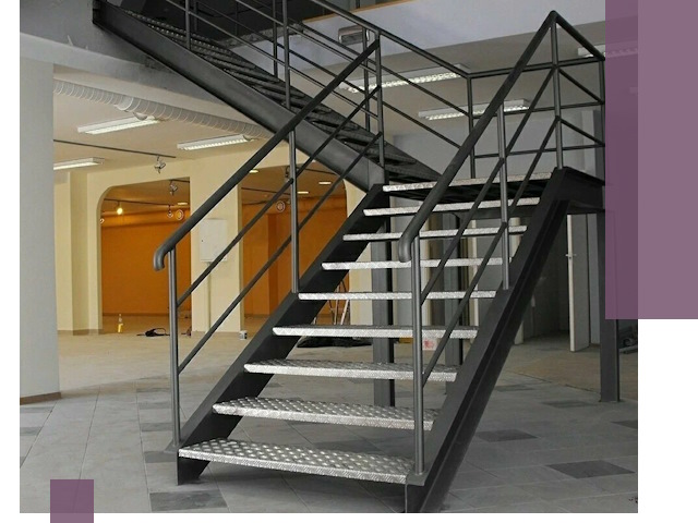 Лестницы для офиса в Каменске-Шахтинском: изготовление, монтаж, демонтаж