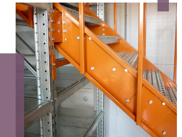 Лестницы для склада в Каменске-Шахтинском от 77258 руб. — решения | ПРОЛЁТ-Ксш