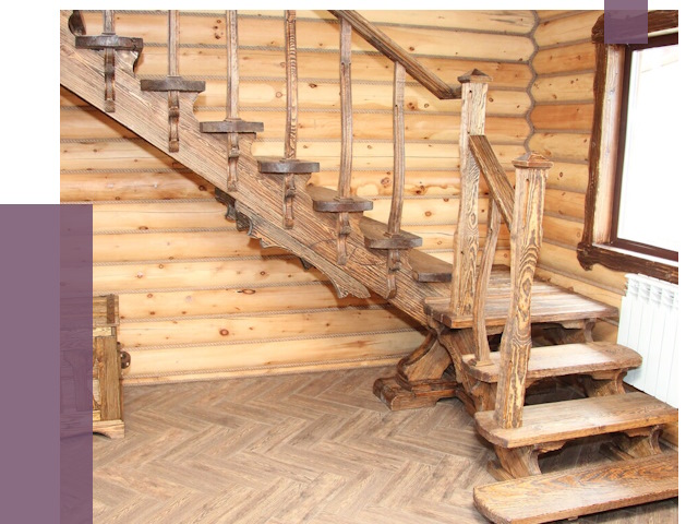 Лестницы в баню в Каменске-Шахтинском от 19263 руб. — изготовление | ПРОЛЁТ-Ксш