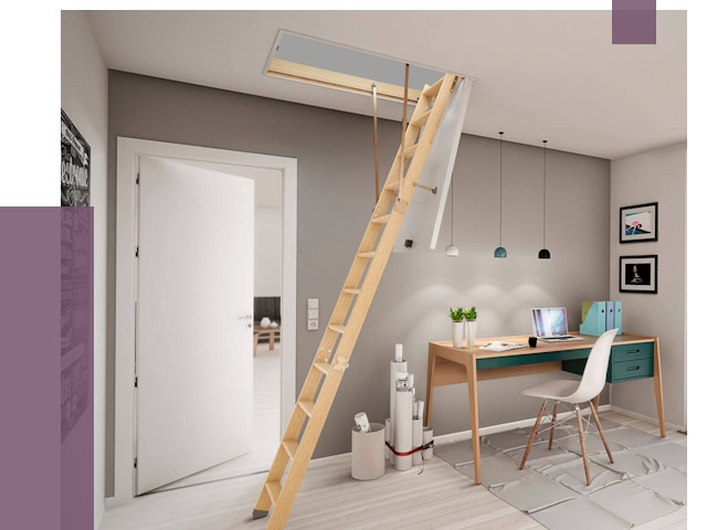 Чердачные лестницы в Каменске-Шахтинском — от 14679 руб. | ПРОЛЁТ-Ксш