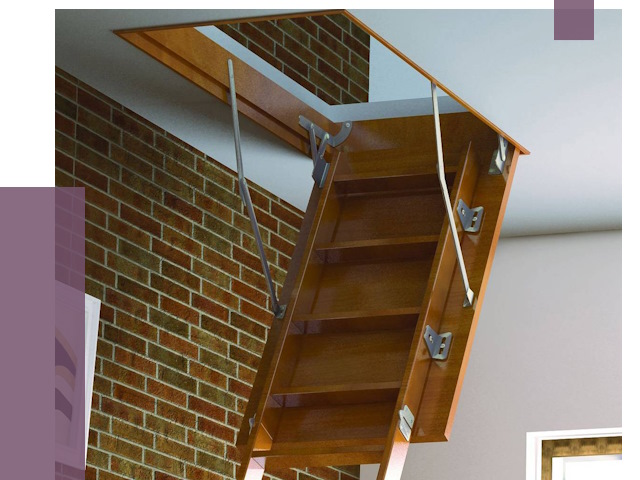 Установка чердачной лестницы в Каменске-Шахтинском от 7880 руб. | ПРОЛЁТ-Ксш