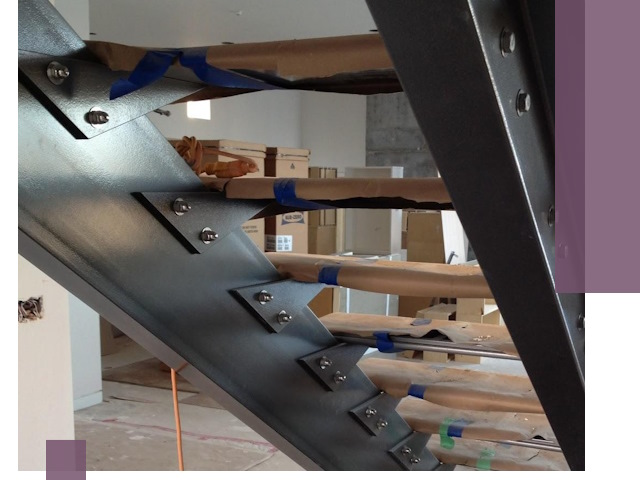 Усиление лестничных конструкций и усиление опор в Каменске-Шахтинском