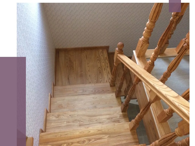 Сосновые лестницы в Каменске-Шахтинском под ключ от 8138 руб.  | ПРОЛЁТ-Ксш