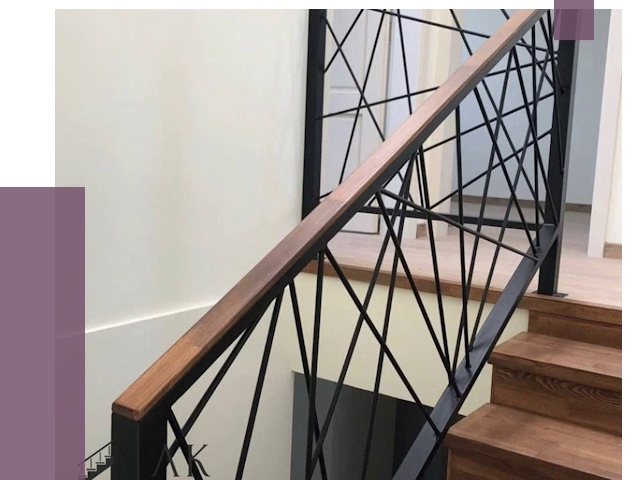Перила и ограждения в Каменске-Шахтинском от 7726 руб. под ключ | ПРОЛЁТ-Ксш