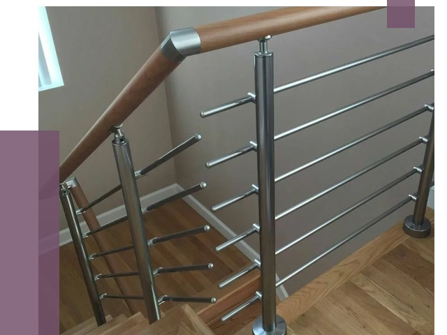 Изготовление перил в Каменске-Шахтинском от 4635 руб. — перила на заказ | ПРОЛЁТ-Ксш