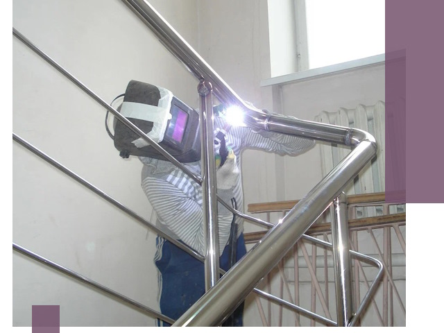 Монтаж перил и ограждений качественно в Каменске-Шахтинском