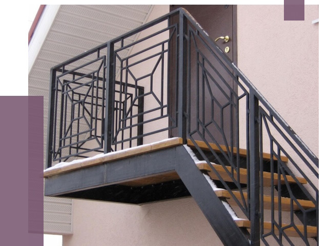 Металлические перила в Каменске-Шахтинском от 4326 руб.  | ПРОЛЁТ-Ксш