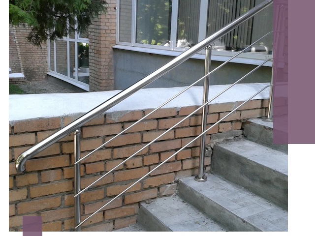 Перила из нержавеющей стали высокого качества в Каменске-Шахтинском