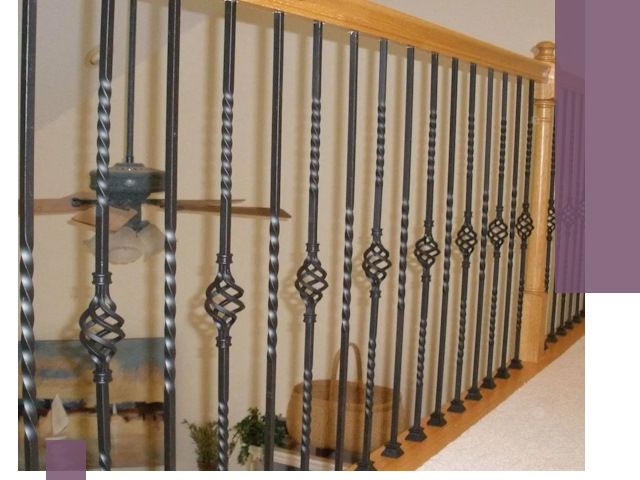 Изготовление и монтаж кованных перил в Каменске-Шахтинском под ключ