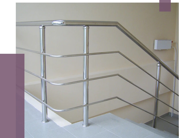 Алюминиевые перила в Каменске-Шахтинском от 6387 руб. под ключ | ПРОЛЁТ-Ксш