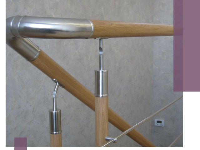 Комбинированные перила на заказ в Каменске-Шахтинском — монтаж и производство