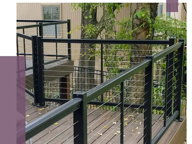 Уличные перила в Каменске-Шахтинском от 7005 руб. — монтаж и изготовление | ПРОЛЁТ-Ксш