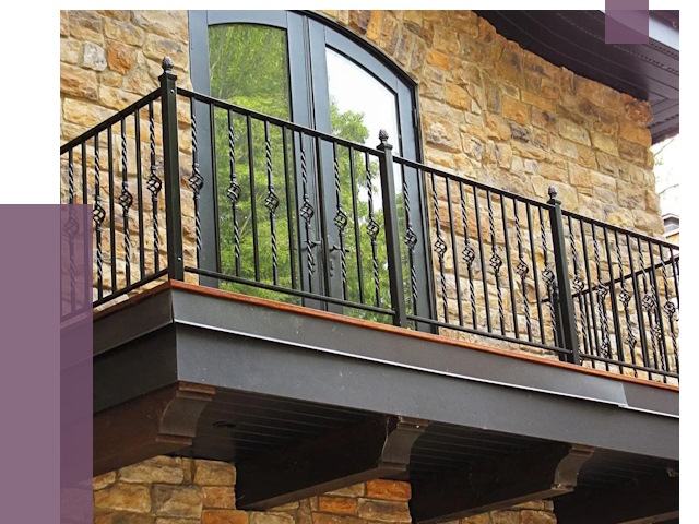 Балконные ограждения в Каменске-Шахтинском от 8086 руб. — купить | ПРОЛЁТ-Ксш