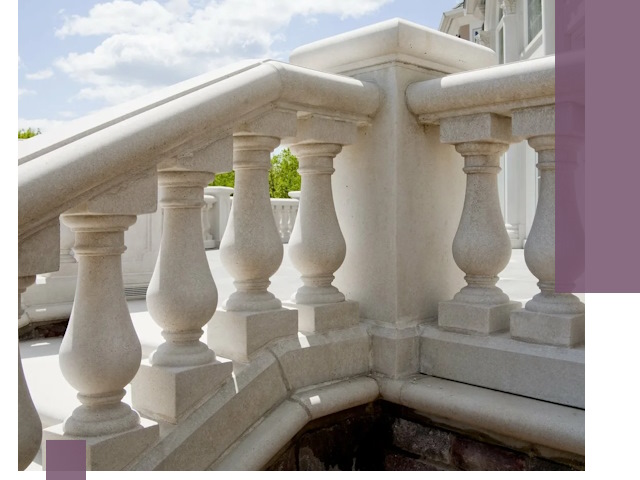 Балюстрады из металла и камня под ключ в Каменске-Шахтинском