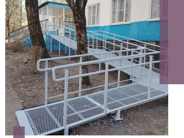 Пандусы под ключ в Каменске-Шахтинском: изготовление, монтаж и демонтаж