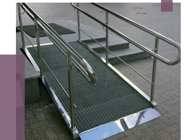 Монтаж пандусов для инвалидов в Каменске-Шахтинском от 8673 руб. под ключ | ПРОЛЁТ-Ксш