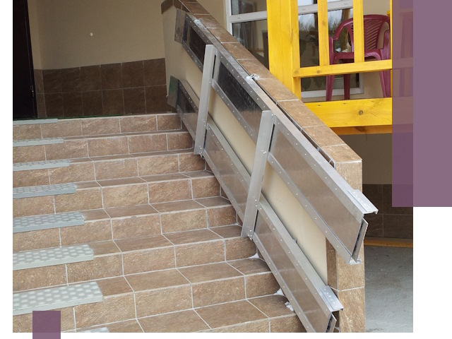 Откидные пандусы под ключ в Каменске-Шахтинском — монтаж и демонтаж