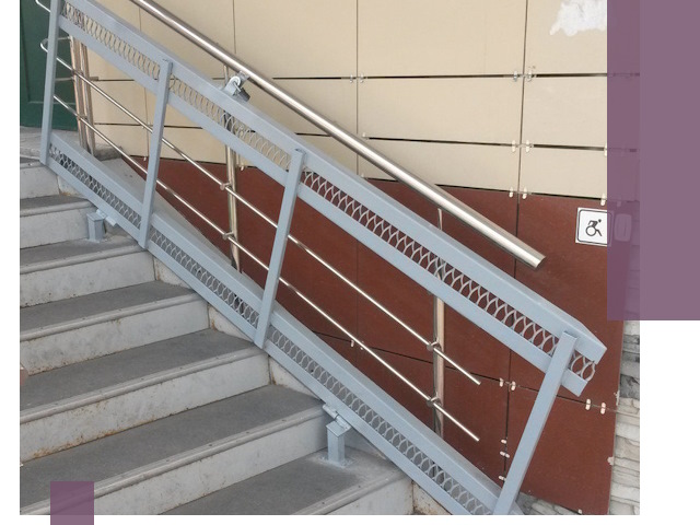 Изготовление откидных пандусов под ключ в Каменске-Шахтинском