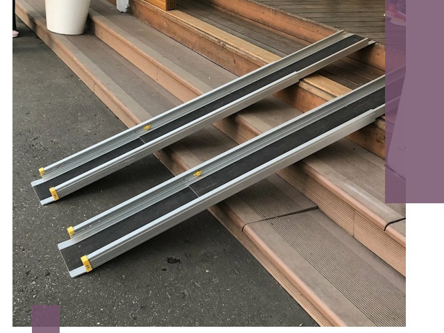 Телескопические пандусы под ключ в Каменске-Шахтинском — изготовление и монтаж