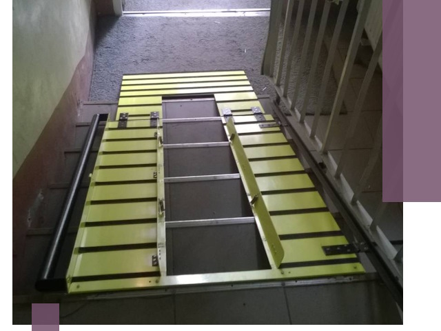 Профессиональный монтаж пандуса в подъезд в Каменске-Шахтинском