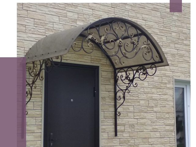 Ремонт козырьков в Каменске-Шахтинском от 7468 руб. | ПРОЛЁТ-Ксш