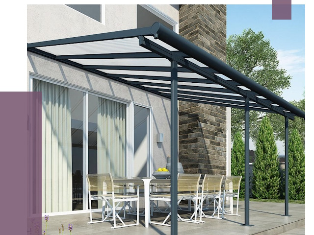 Навесы пристенные в Каменске-Шахтинском от 9168 руб. — монтаж и установка | ПРОЛЁТ-Ксш