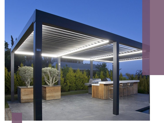 Навесы отдельно стоящие под ключ в Каменске-Шахтинском из металла и поликарбоната